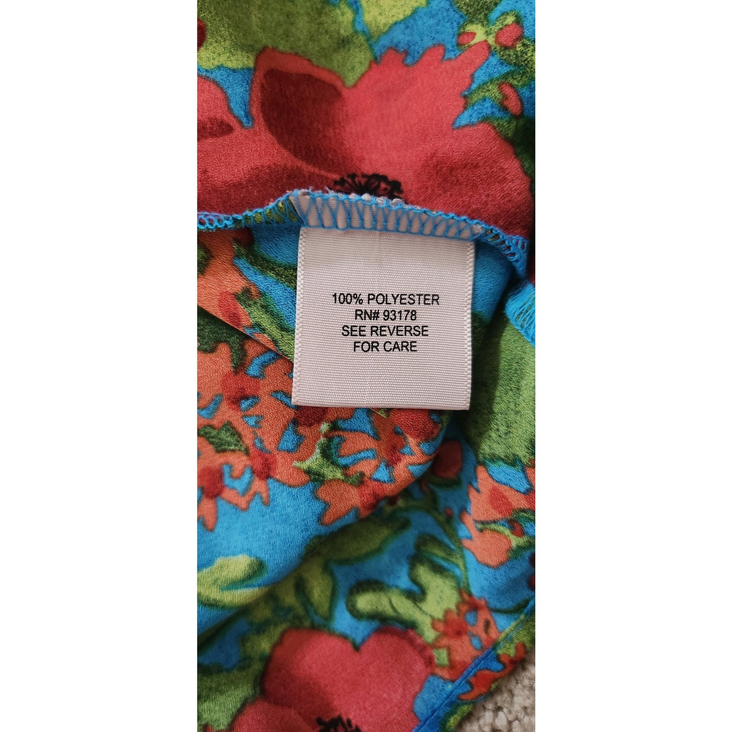 Philosophy Blue Floral Sleeveless Swing Dress – Women Size Small