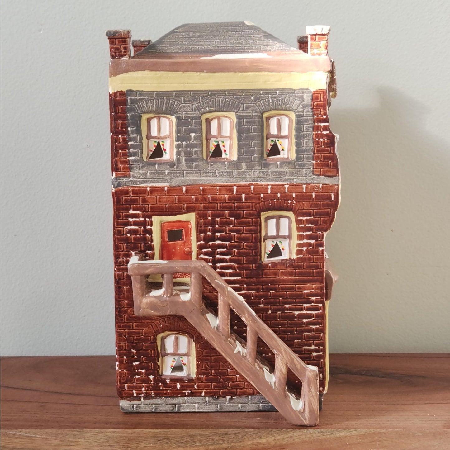 Department 56 Mackellar & Sons Grocery (1984) from Original Snow Village with Working Light Cord