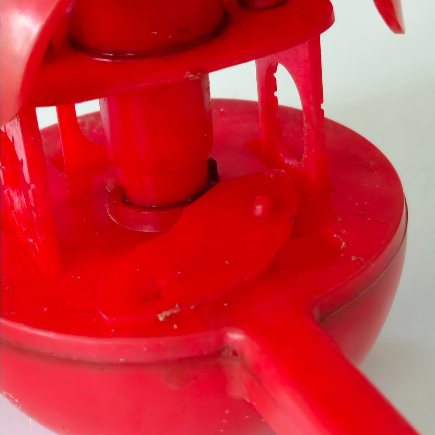 Vintage Snoopy Peanuts Bubble Blower Toy | 1960s–70s Red Plastic Collectible