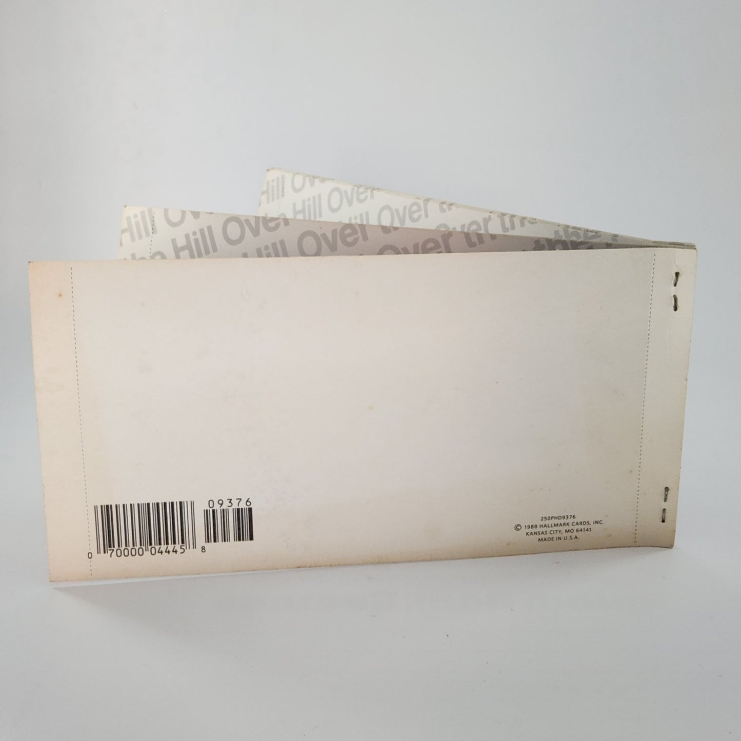 Vintage 1988 Hallmark "Over the Hill" Gag Coupon Book – 80s Retro Birthday Gift
