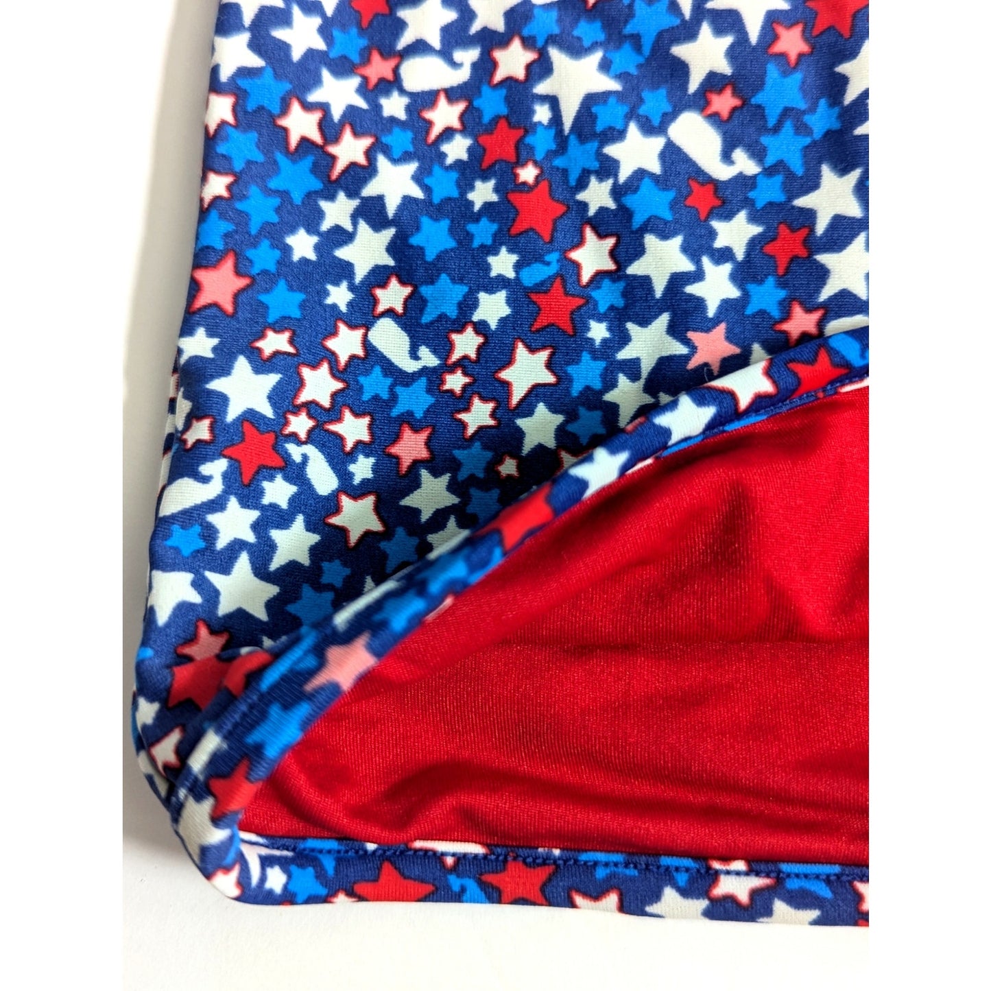 Vineyard Vines Girls Red White Blue Patriotic Tankini Top Size XS 5/6 EUC