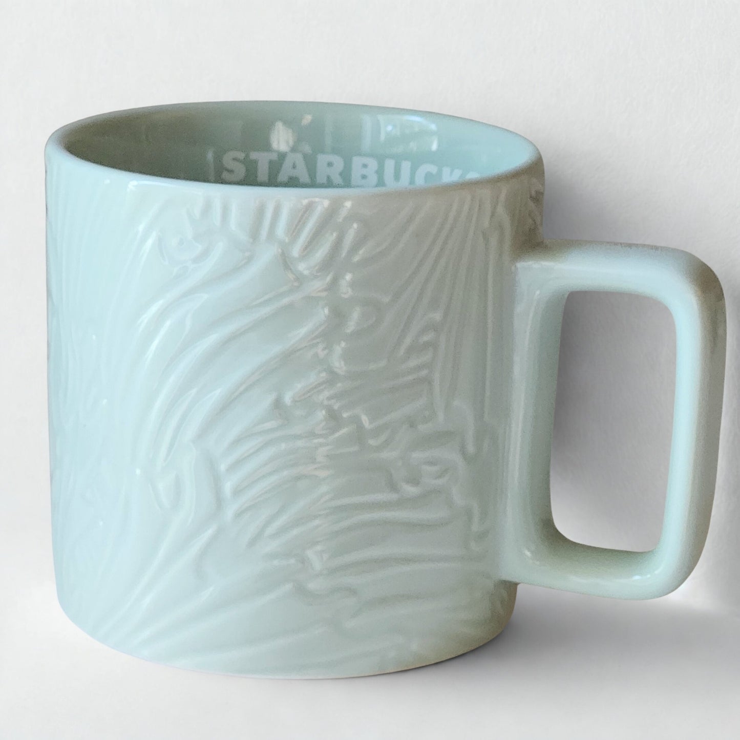 Starbucks 2022 Mint Green Anniversary Siren Mermaid Tail 14 oz Ceramic Mug | Home