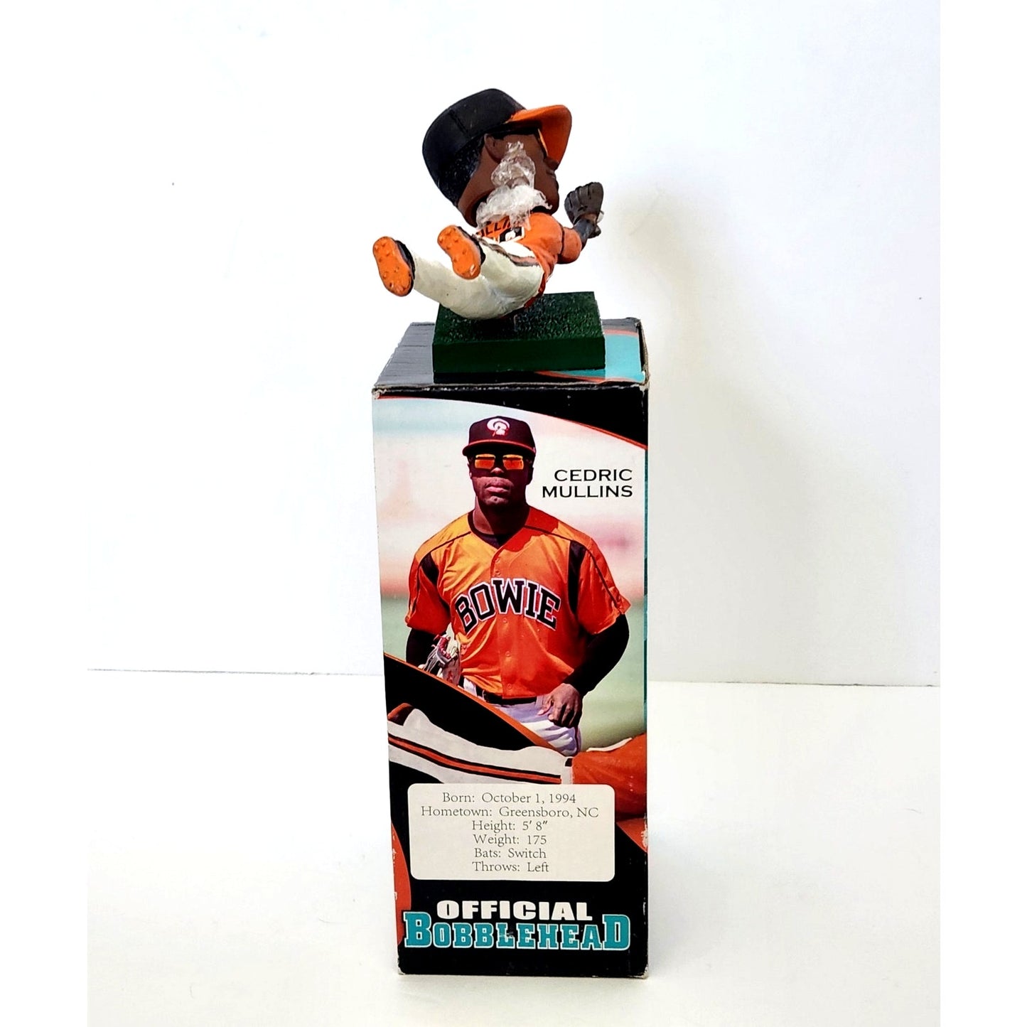 ⚾ 2018 Bowie Baysox Cedric Mullins Bobblehead – Collector’s Series Limited Edition