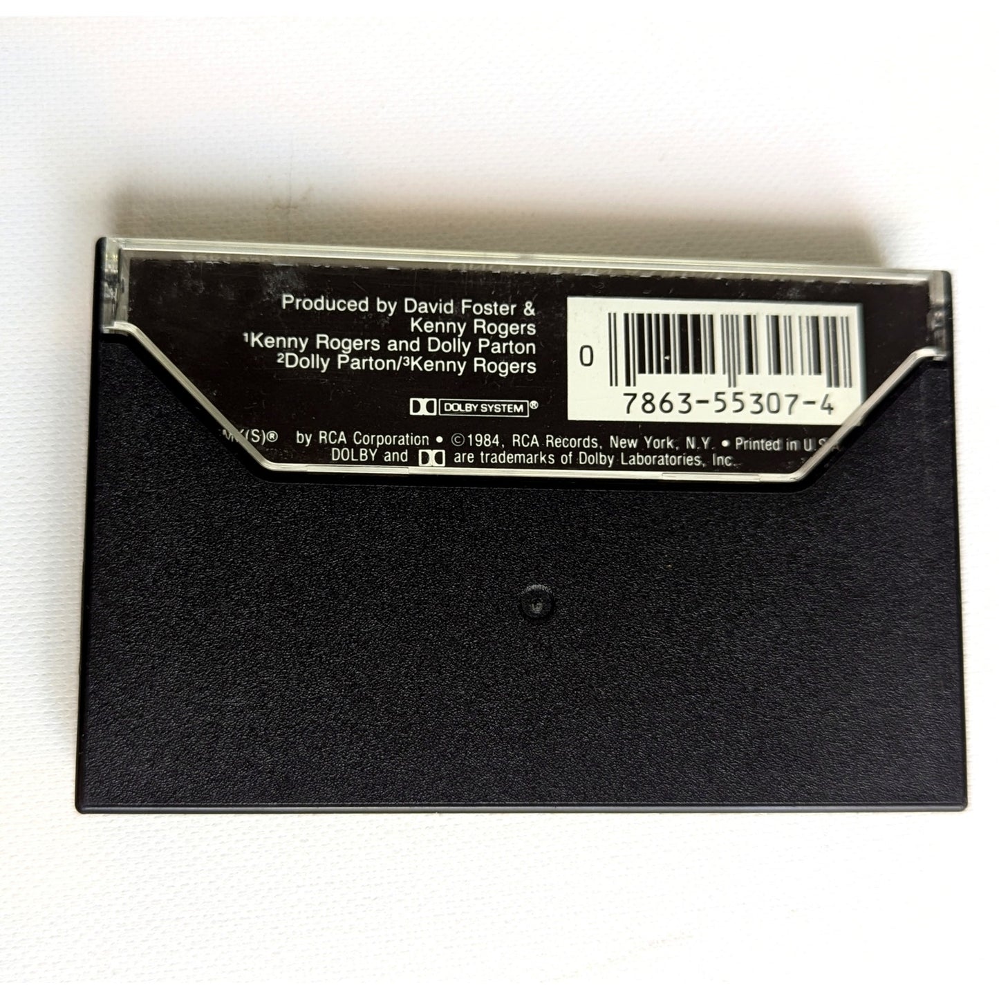 🎄 Vintage 1984 Kenny Rogers & Dolly Parton Cassette – Once Upon A Christmas 🎶