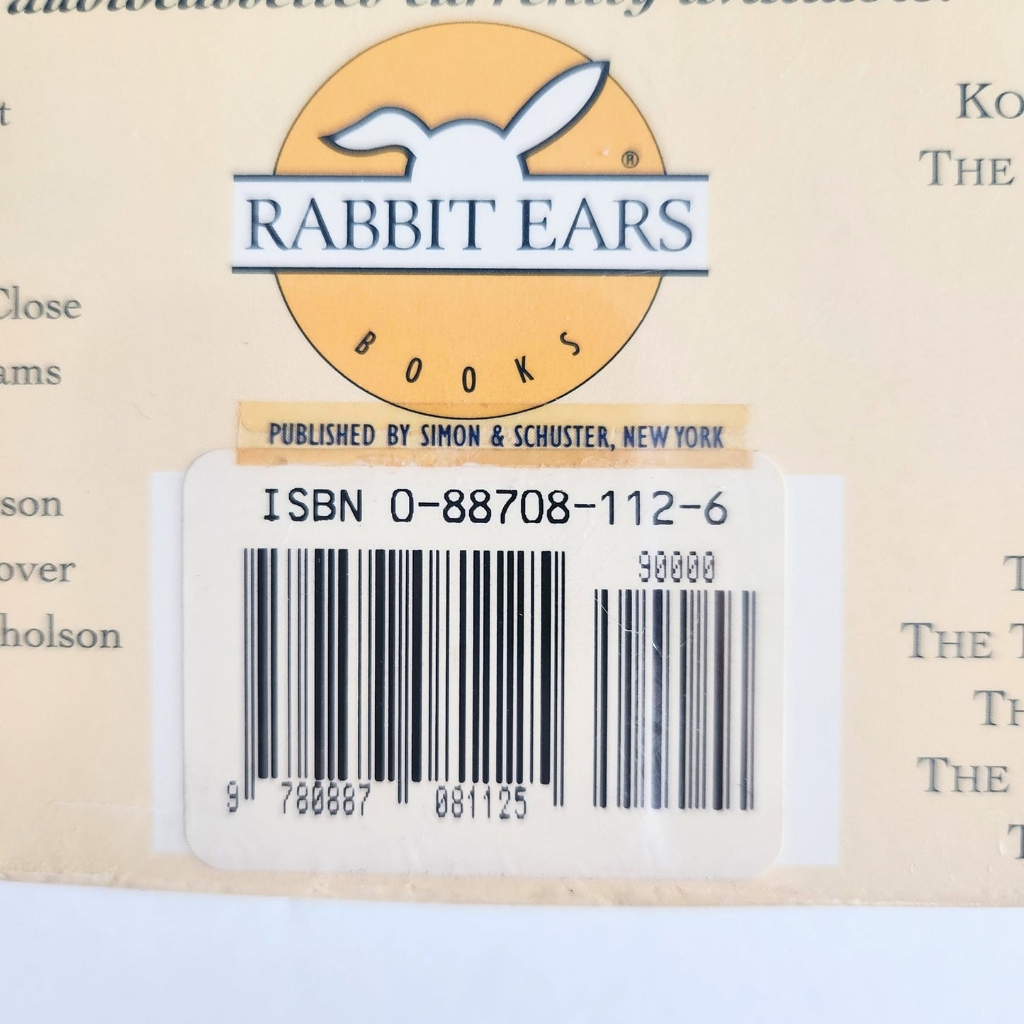 SEALED Rabbit Ears Vintage 80s Kids Book & Cassette How the Leopard Got His Spots Danny Glover