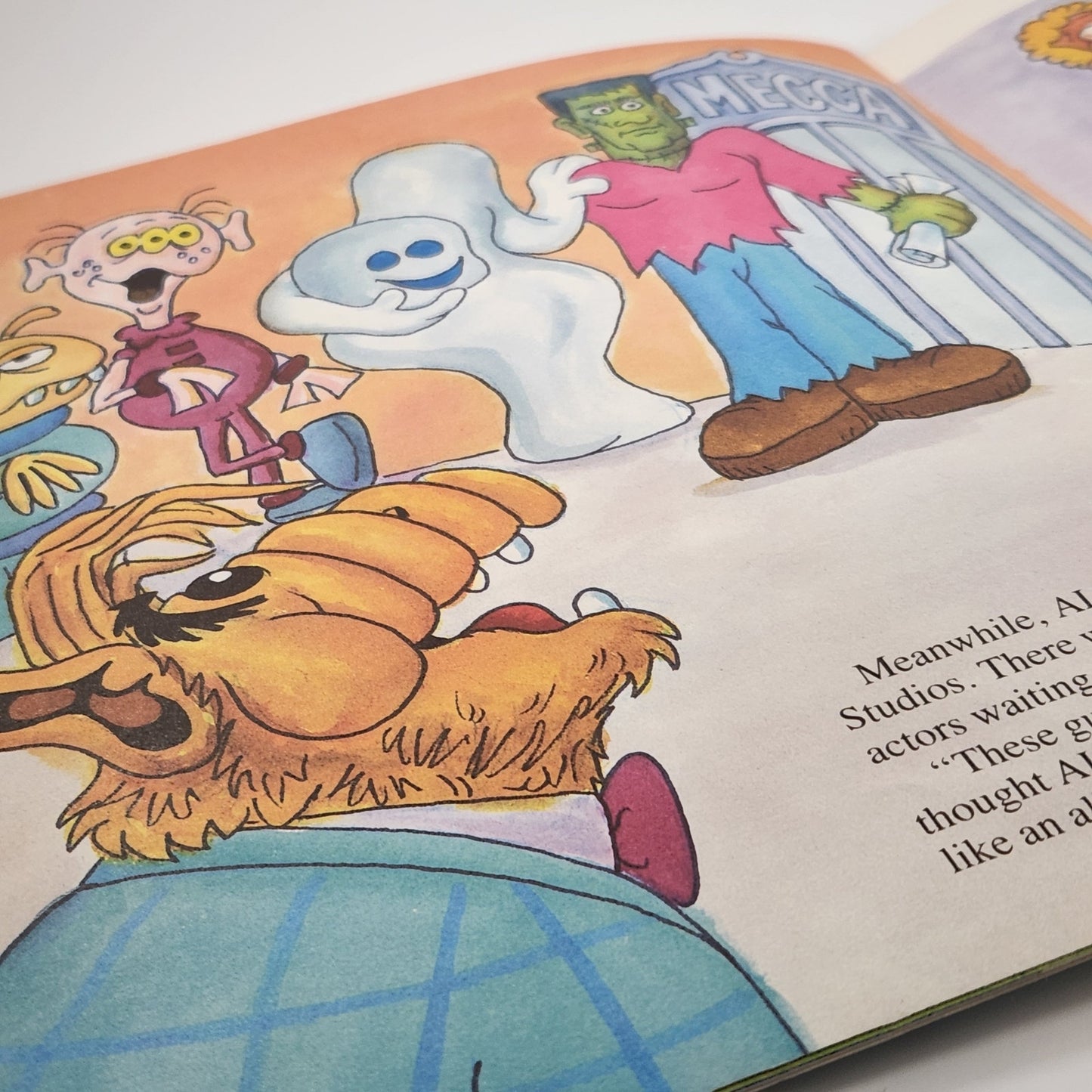 Vintage 1987 ALF Book – Mission to Mars – Checkerboard Press | 1980s Nostalgia