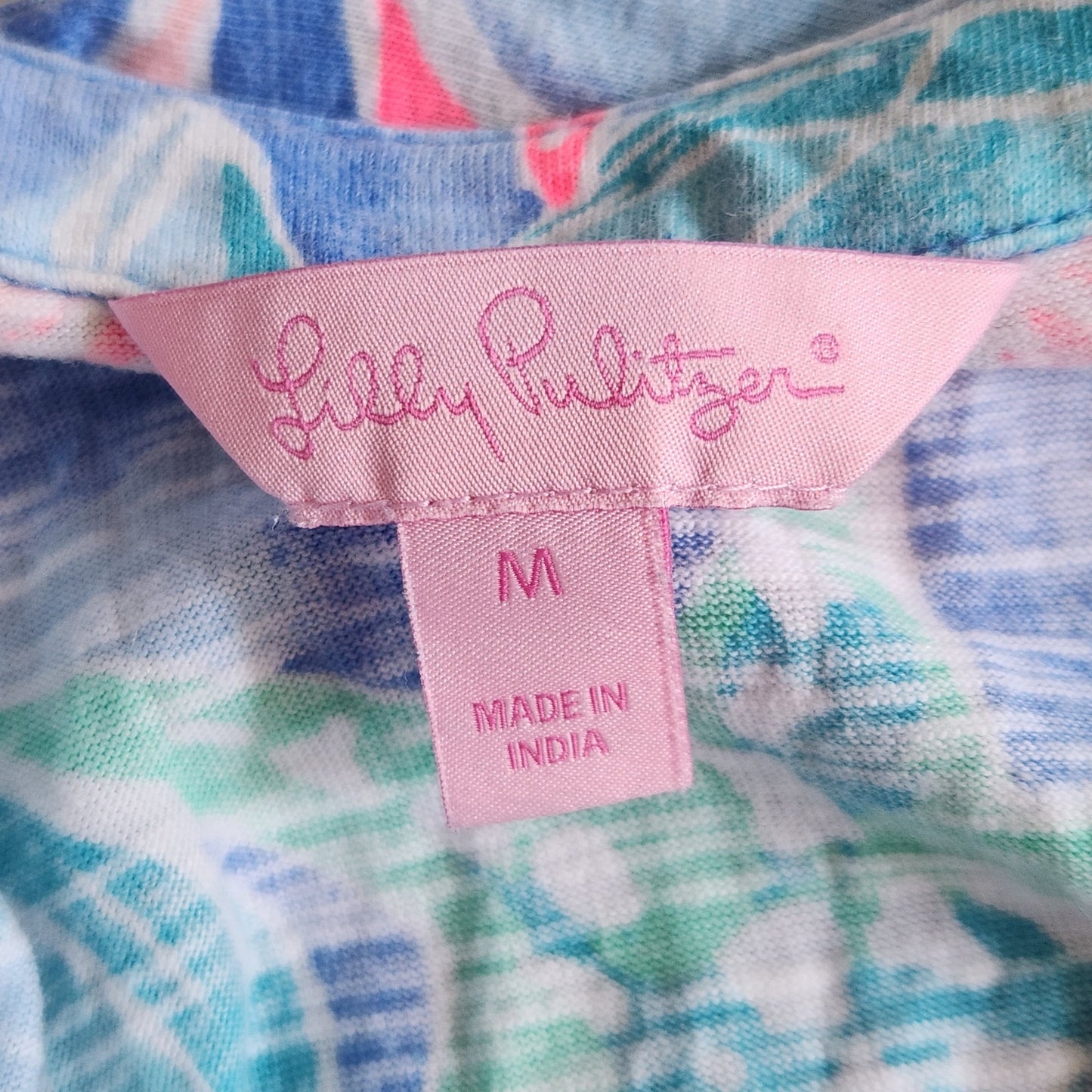 🌊 Lilly Pulitzer Shay Dress – Celestial Stars in Bennet Blue | Women's Size Medium