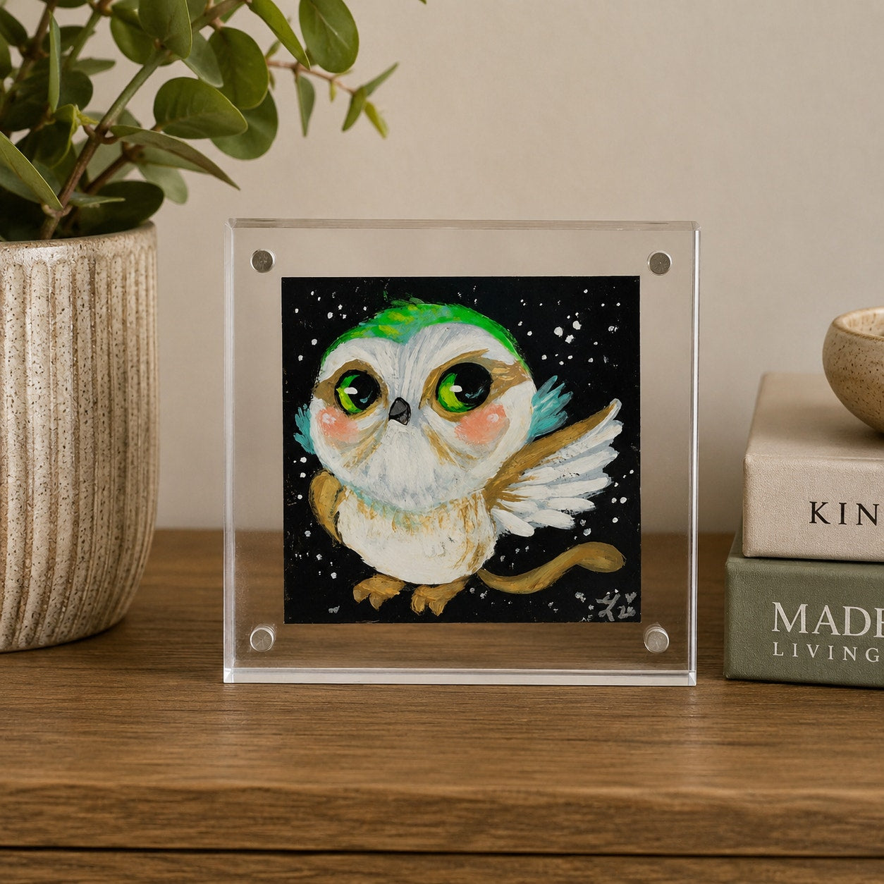 Original Framed Convor Star Wars Painting