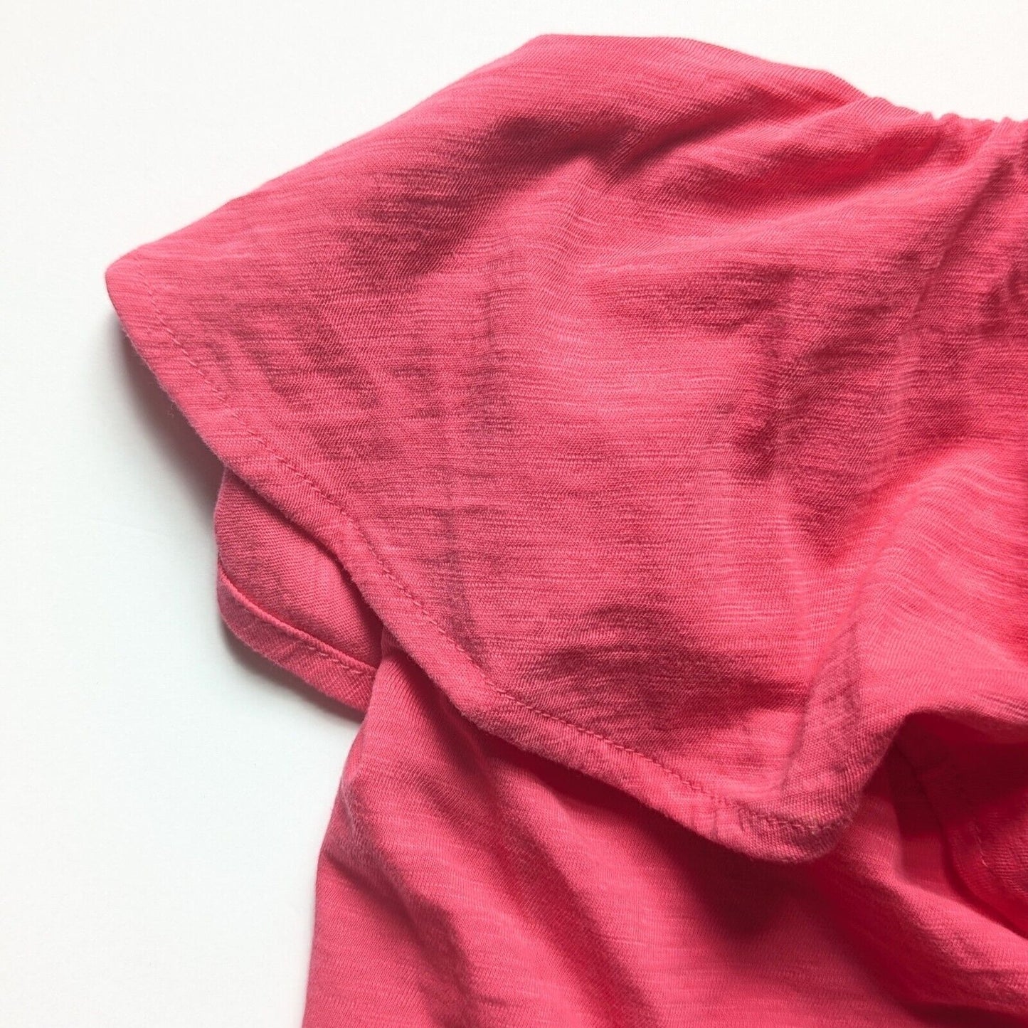 Lilly Pulitzer Wiley Tube Top | Lipstick Pink Ruffle | Pima Cotton | Women's M
