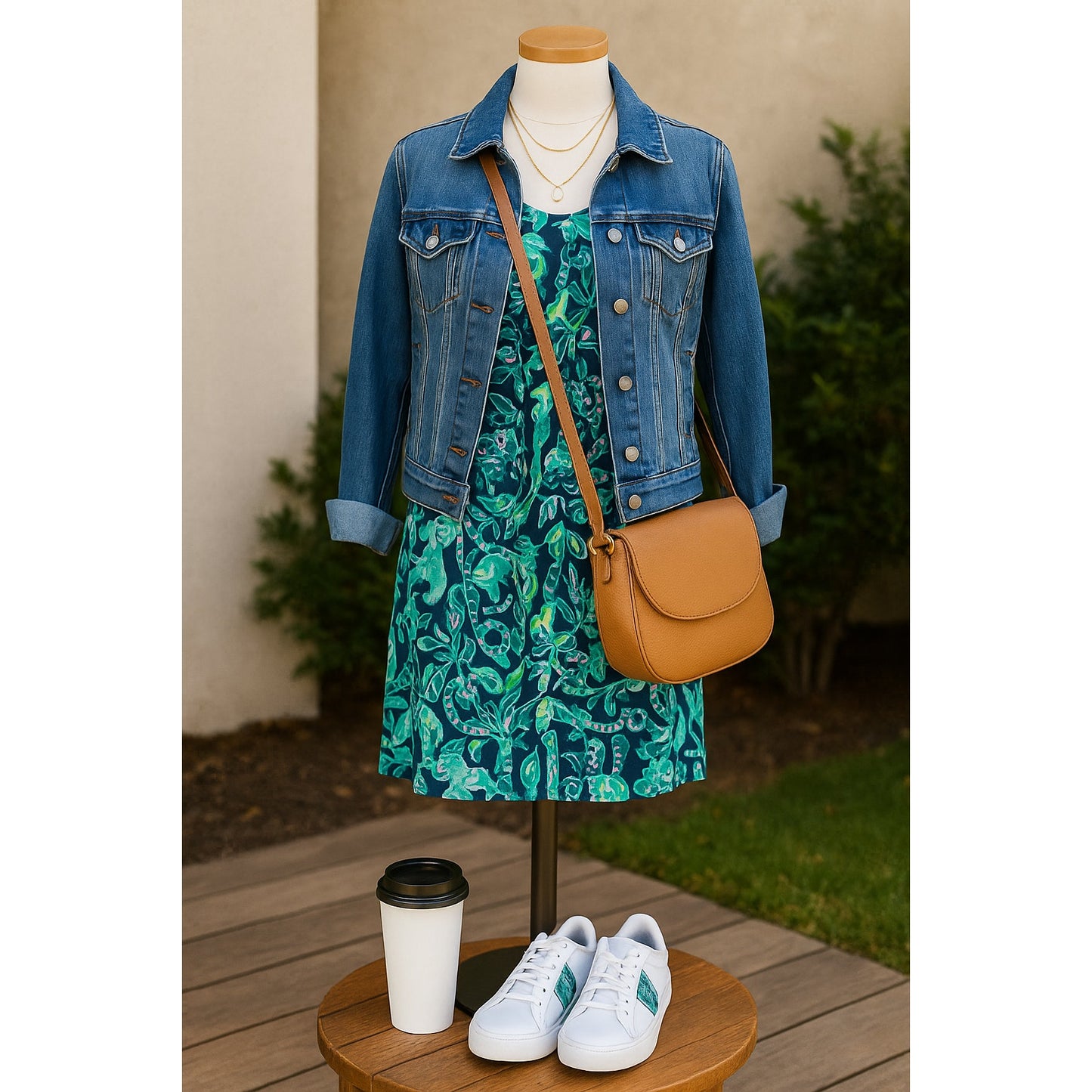 Lilly Pulitzer Beacon T-Shirt Dress | Tidal Wave Blue Lemurs Print | Women’s Size S Pima Cotton