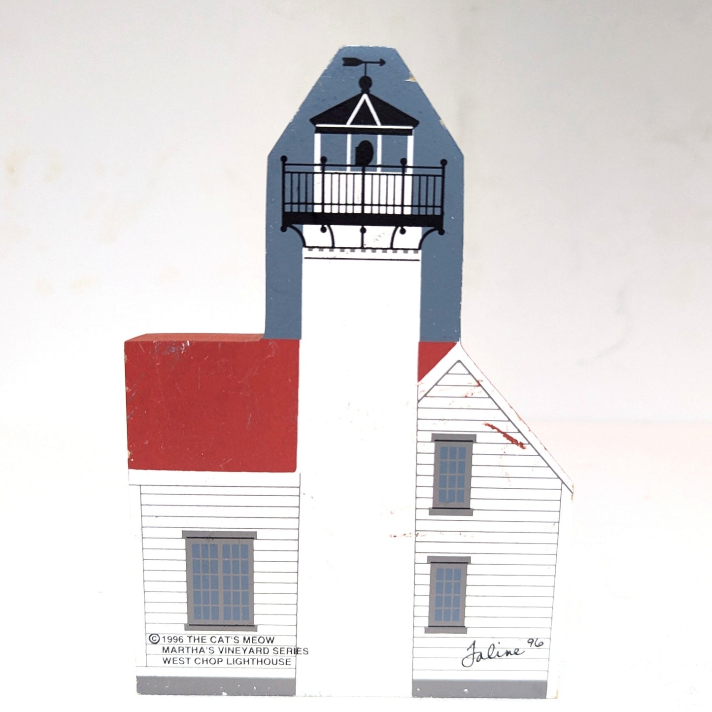 West Chop Lighthouse Shelf Sitter | Martha’s Vineyard Series 1996