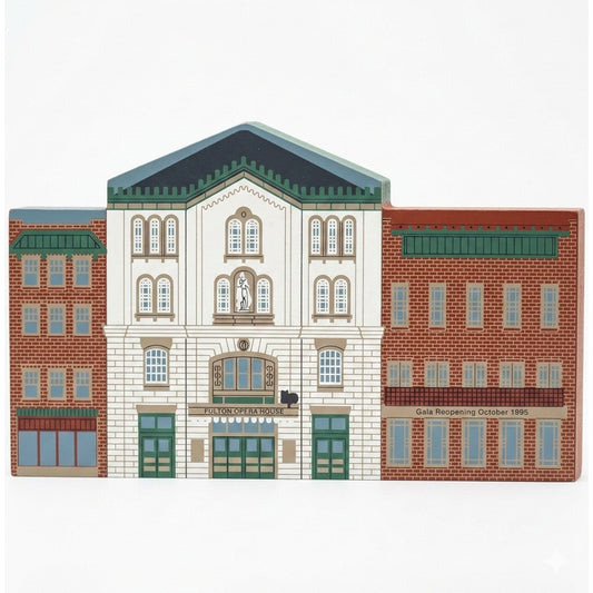 Cat’s Meow Village Fulton Opera House Shelf Sitter