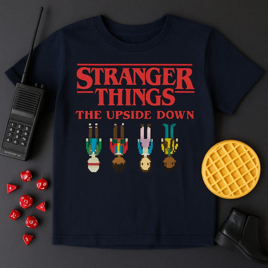Stranger Things “The Upside Down” Youth Graphic T-Shirt – Size Medium