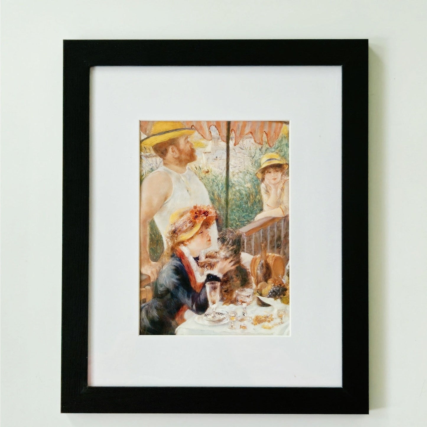 Luncheon of the Boating Party by Renoir | Impressionist Seine River Framed Print