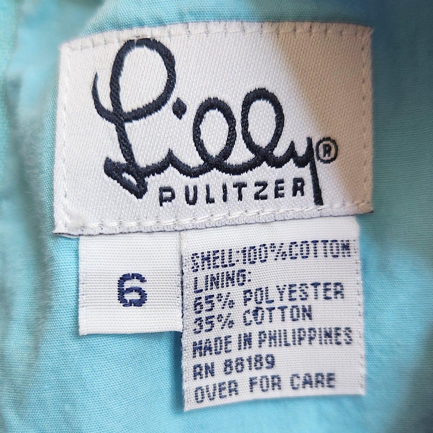 Lilly Pulitzer Rare Girls' Vintage 2004 Tropical Hula Dancers Dress Size 6