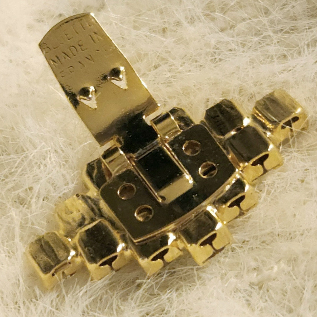 Mid-Century Bluette Rhinestone Shoe Clips | Made in France | Sparkling Crystal Cluster Shoe Ornaments