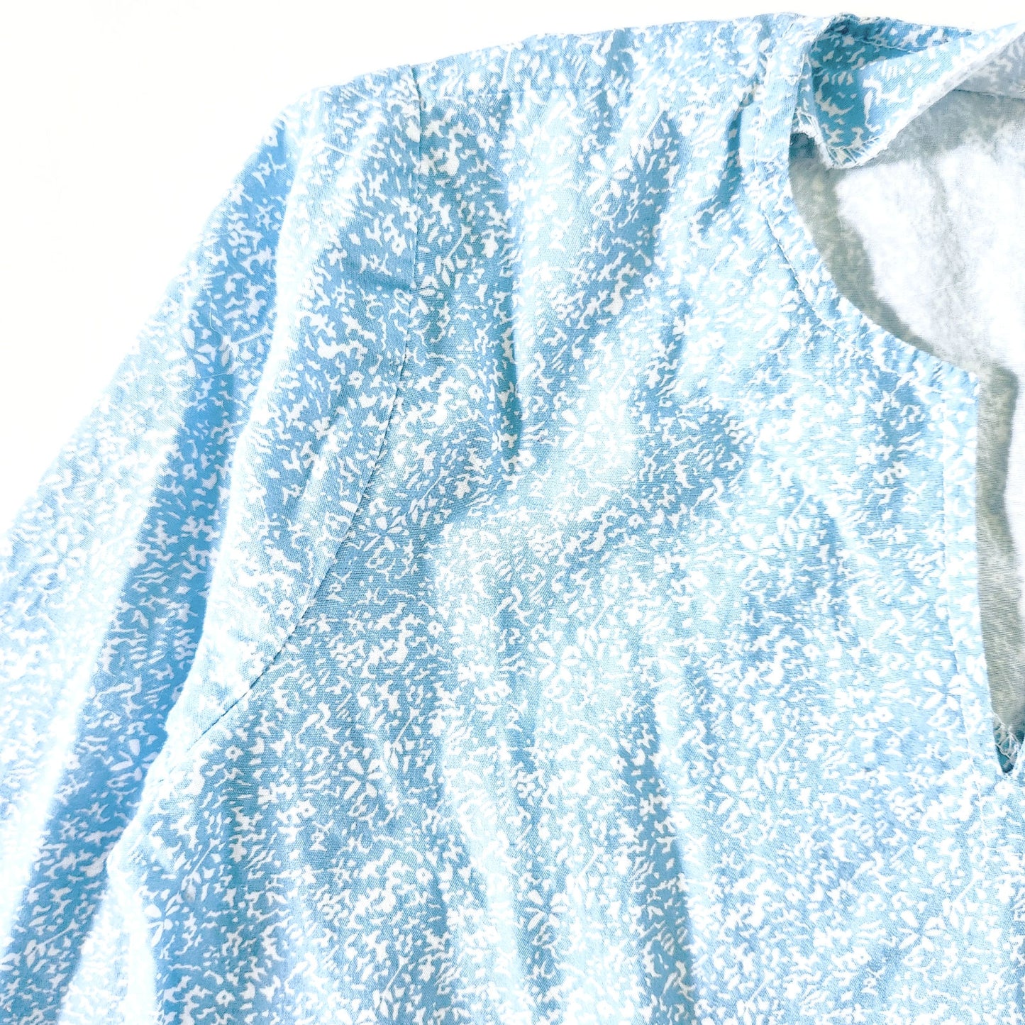 ☀️ Bella Bliss Toddler Girls Swim Cover-Up Cornflower Blue Floral Print | Size 3