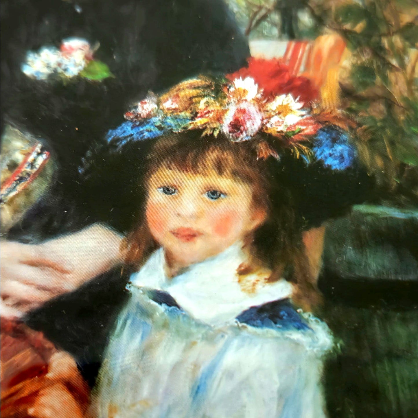 Two Sisters (On the Terrace) by Renoir | Impressionist Seine River Framed Print