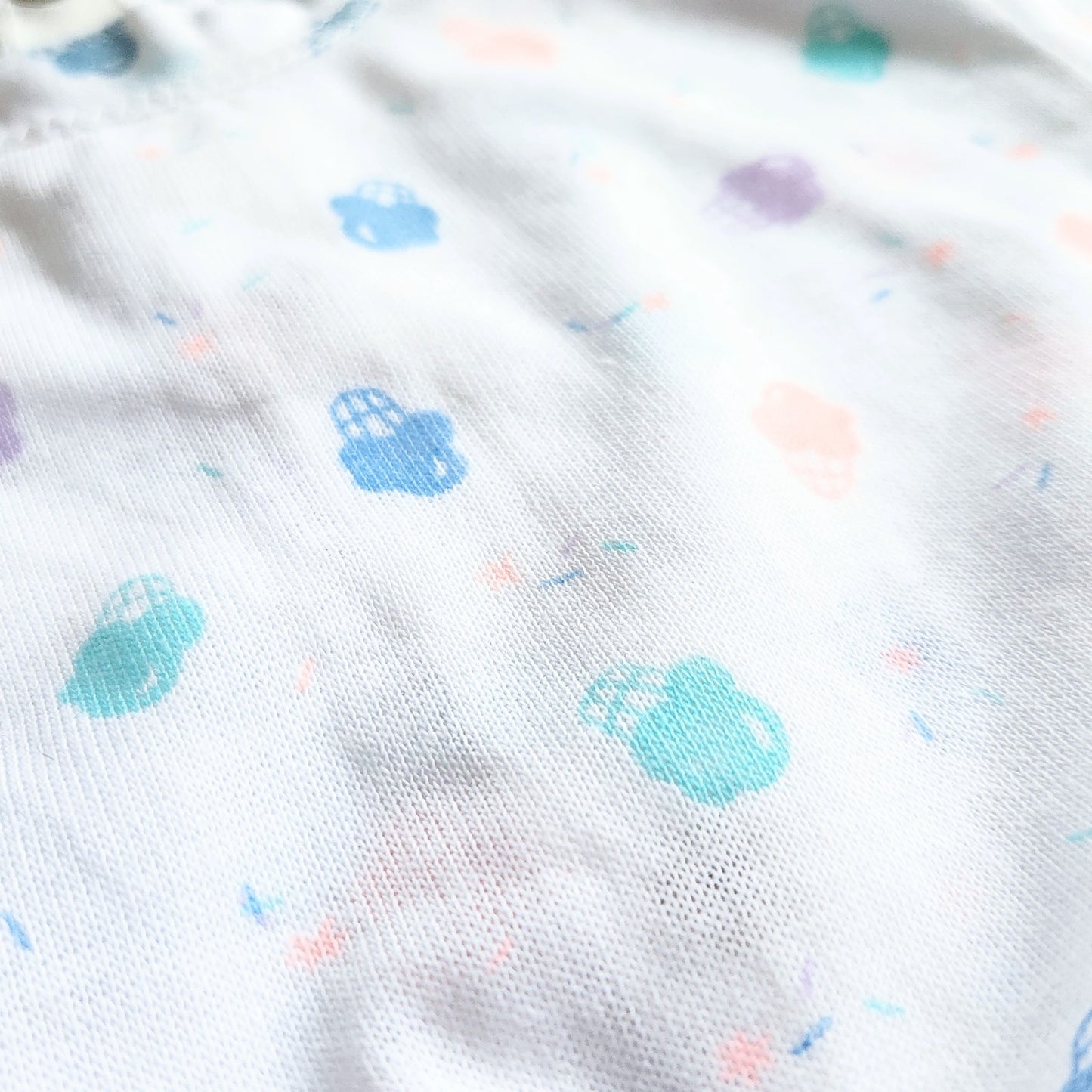 Vintage Carter's 1980s Ice Cream Toddler Pajamas | Size 2T