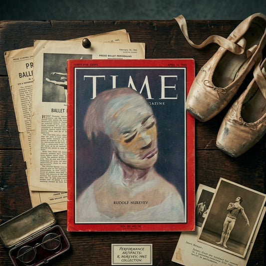 Vintage TIME Magazine | April 16 1965 Rudolf Nureyev Cover | Mid Century Ballet Dance