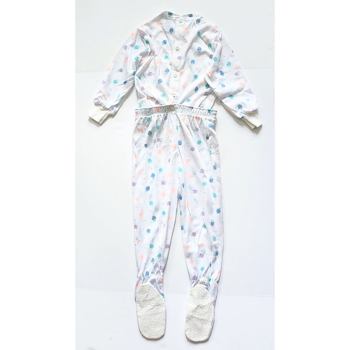 Vintage Carter's 1980s Ice Cream Toddler Pajamas | Size 2T