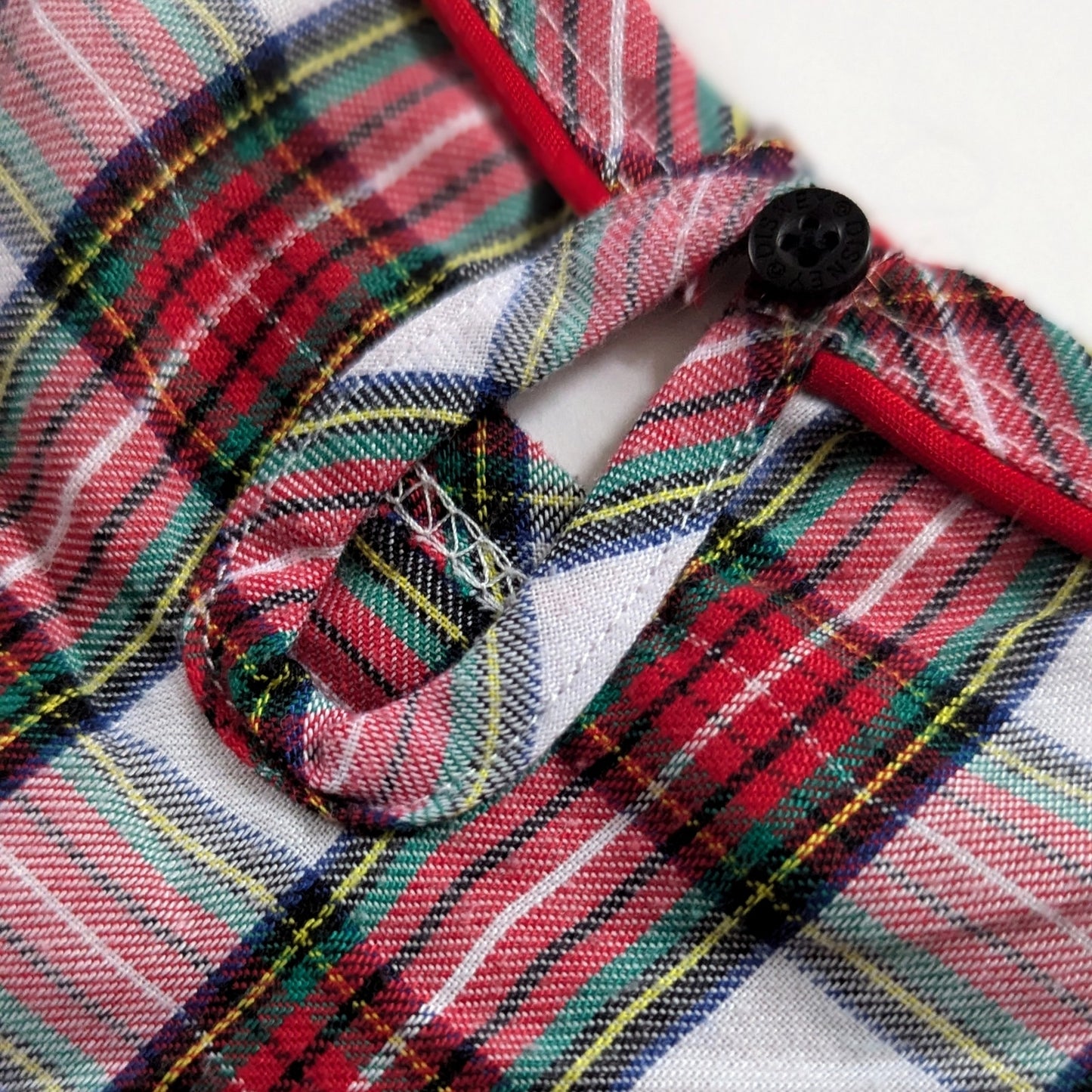 🎄 Disney Christmas Holiday Plaid Dress with Minnie Mouse Appliqué | Toddler Girls Size 2T 🎁