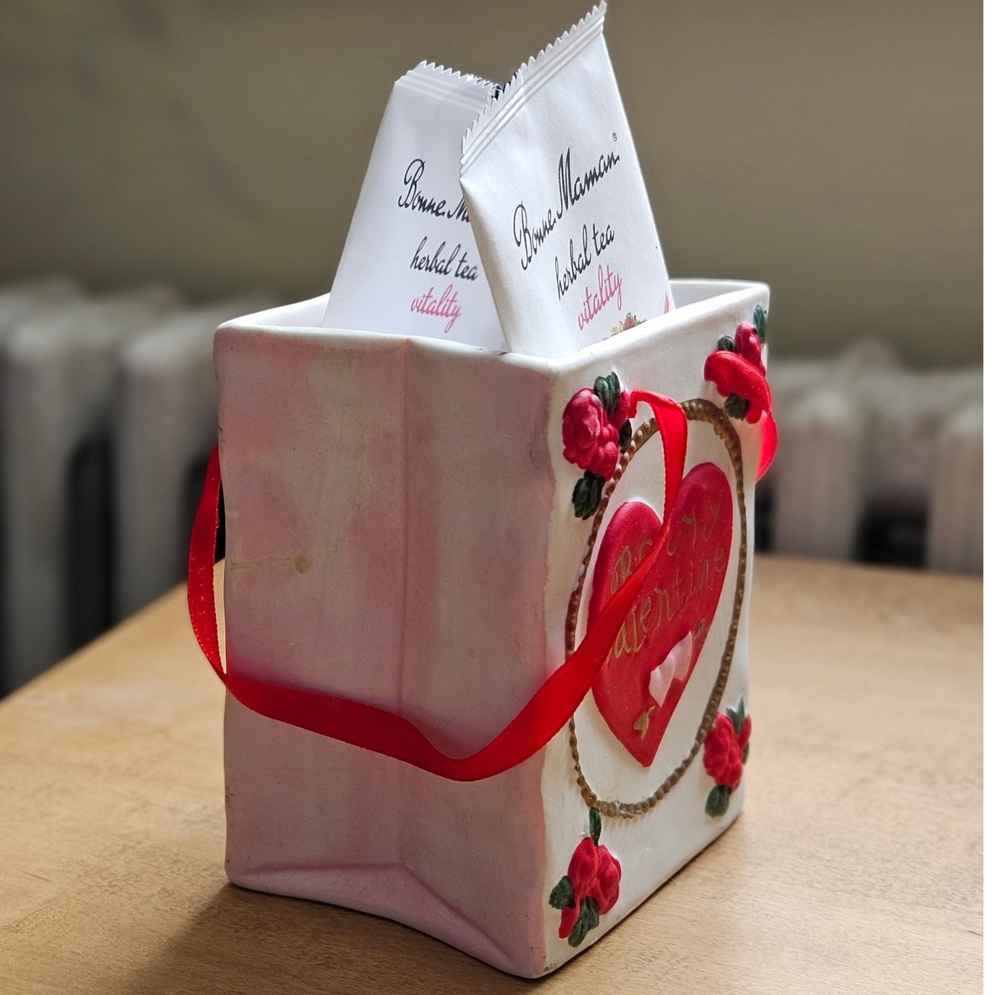 Vintage and Vintage-Inspired Valentine's Day Tea Gift Basket