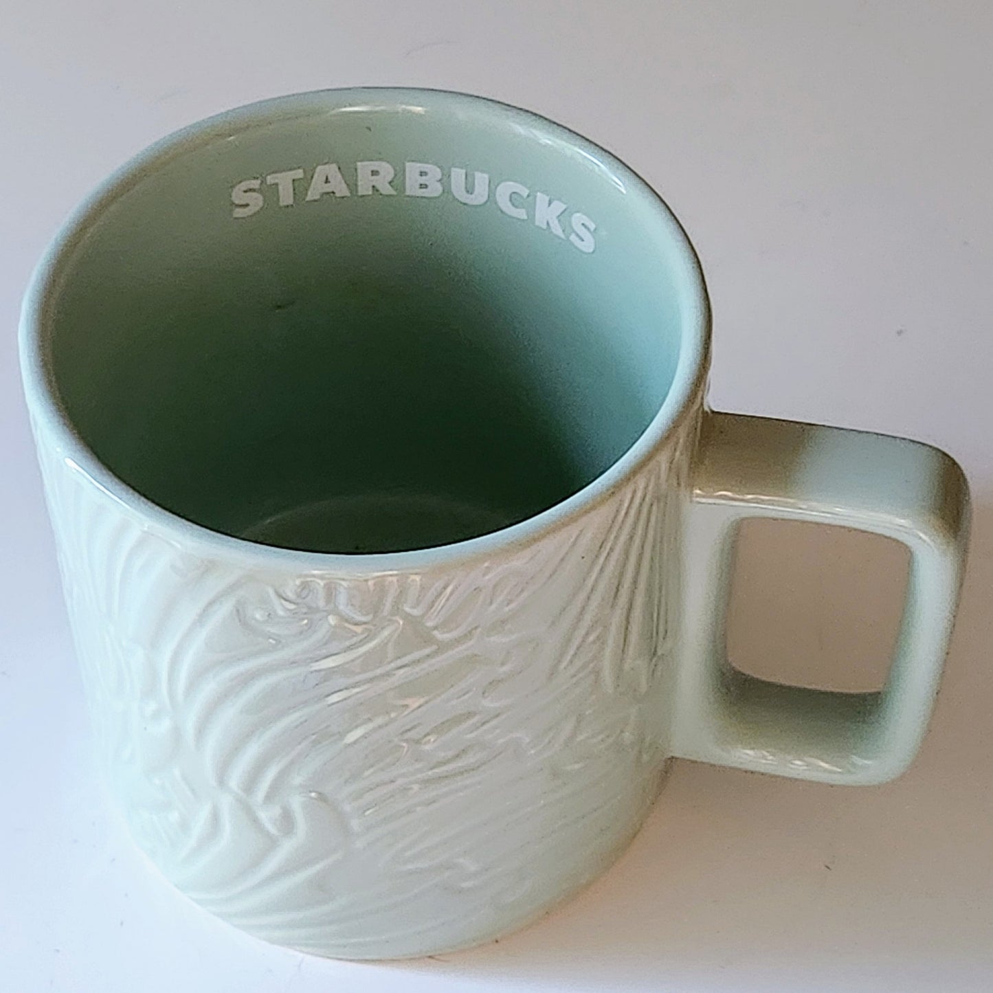 Starbucks 2022 Mint Green Anniversary Siren Mermaid Tail 14 oz Ceramic Mug | Home