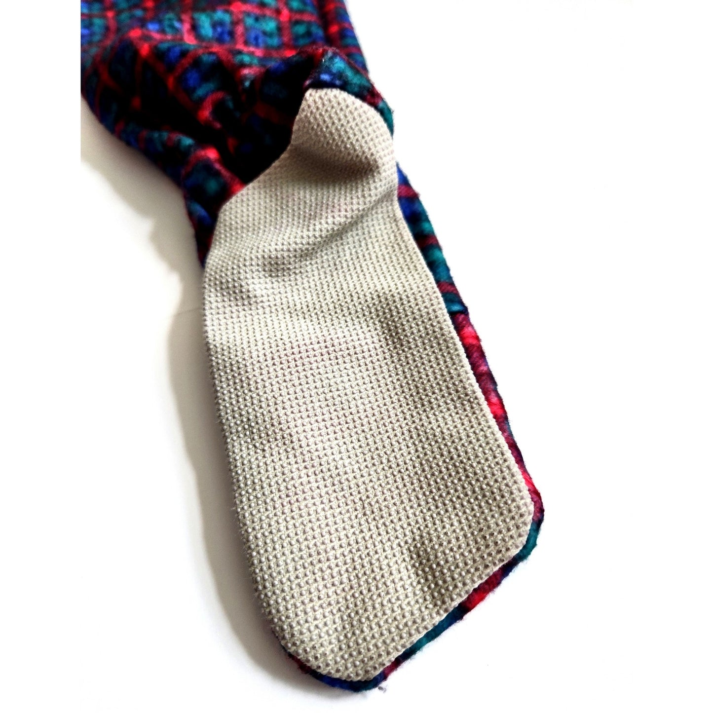 Carter's Vintage 1990s Fleece Footie Pajamas Sleeper Plaid Teddy Bear | Toddler Size 4T