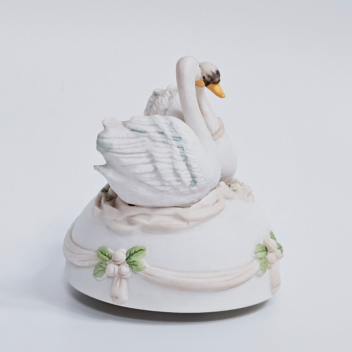 1990 San Francisco Music Box Co Swans Fur Elise